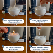 Warmnest® - Pearled Candle